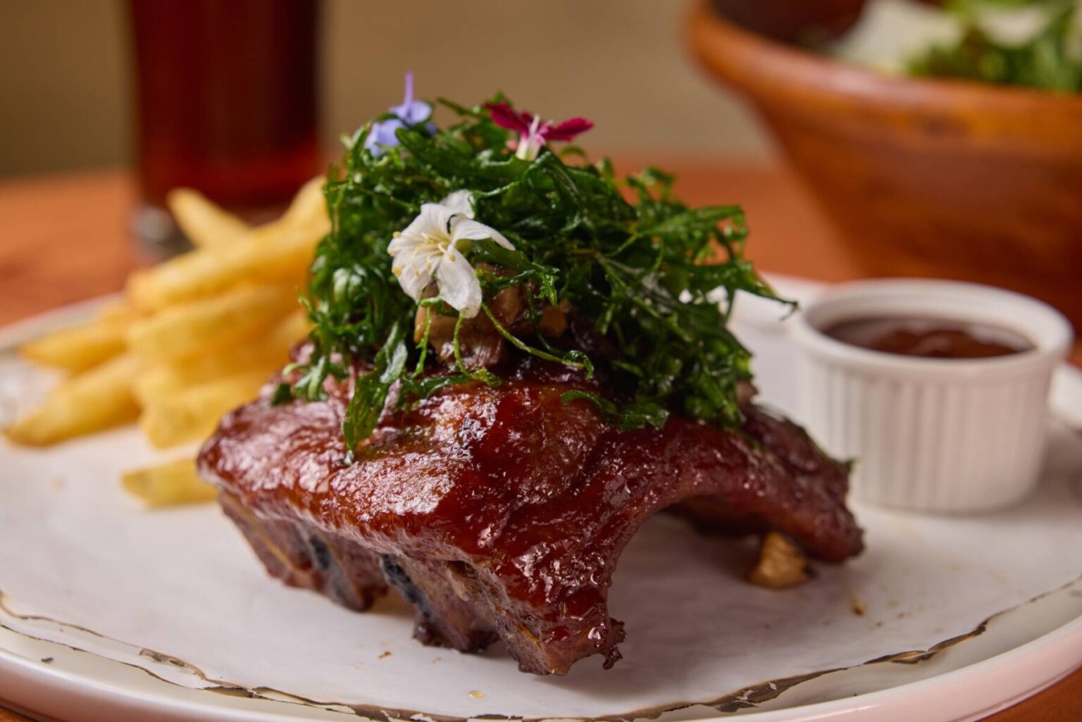 BBQ美式火烤豬肋排